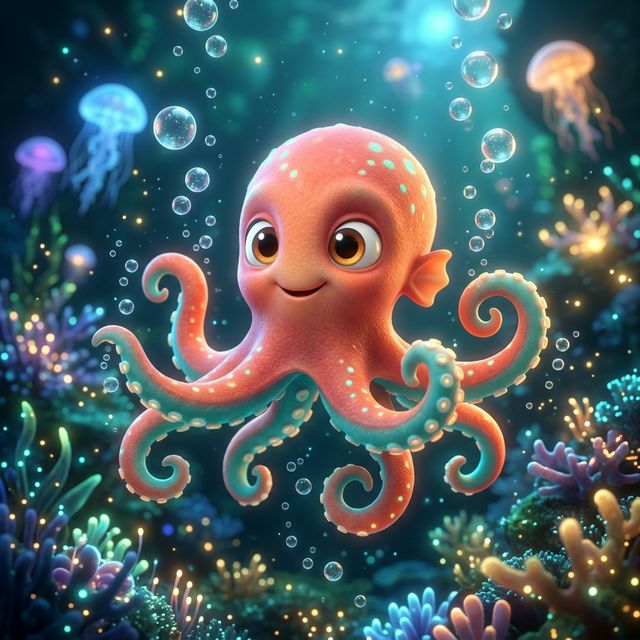 Cute Octopus